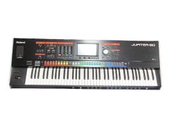 Roland JUPITER-80 Electronic Piano Synthesizer Keyboard Instrument, Black QQQ