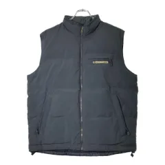 Abercrombie & Fitch アバクロンビーアンドフィッチ リバーシブル ダウンベスト ネイビー(メンズ M)中古 古着 V8367