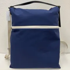7726　CAMPER　カンペール　2way　リュックサック　ハンドバッグ　トートバッグ　ネイビー　紺　レディース　メンズ　ユニセックス　シンプル　カジュアル　きれいめ　無地のサムネイル