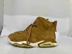 NIKE ナイキ AIR JORDAN 6 RETRO WHEAT エアジョーダン6 レトロ ウィート スニーカー 28cm ゴールデン スウェード 384664-705 メンズ