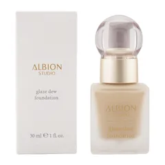 ALBION アルビオン グレイズデュウ ファンデーション 040クールベージュ SPF28 PA+++ ツヤ肌 毛穴 キメ 色ムラ[指定場所ダイレクト]