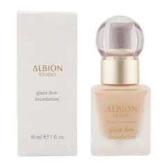 ALBION アルビオン グレイズデュウ ファンデーション 010ベージュ SPF28 PA+++ ツヤ肌 毛穴 キメ 色ムラ[指定場所ダイレクト]