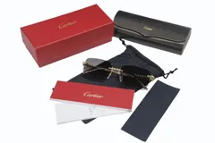 新品未使用 CARTIER カルティエ クラッシュ サングラス アイウェア