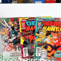 ✨ヒロアカ展 パンフレット ＆ 入場特典リーフレット2個セット 未開封 特典付き DRAWING SMASH 図録 堀越耕平 原画展 限定