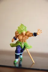 【スミ入れ、汚し加工済み】 ドラゴンボール超 VS 18 ブロリー 超サイヤ人