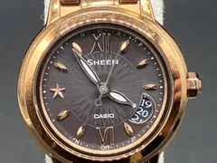【即決】CASIO カシオ SHW-1500 ソーラー 本体のみ ゴールド 黒文字盤 カレンダー