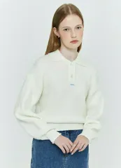 GUESS カラーネック ニット セーター