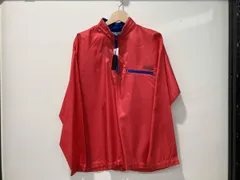 Colombia コロンビア メンズ アウトドアジャケット ナイロンジャケット パッカブル プルオーバー レッド ブルー サイズM