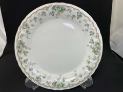 【NARUMI】葡萄柄　丸皿　プレート　27cm