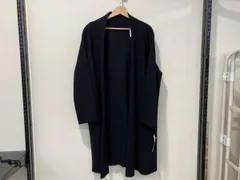 23区 コンプレストパイル ロングカーディガン ガウン size:46 JK WW KW 0411 ネイビー 毛 ウール タグ付き 日本製 レディース