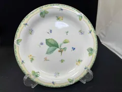 【NARUMI】ナルミ　フローラルブティック　プレート　大皿　24cm