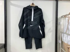 NIKE ナイキ Dri-FIT SC ウーブン フーデッドジャケット SC ウーブンパンツ 7部丈パンツ セット 上サイズXL 下サイズL 黒 ブラック メンズ