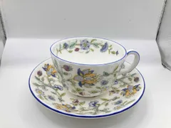 【MINTON】ミントン　ハドンホール　ブルー　カップ&ソーサー