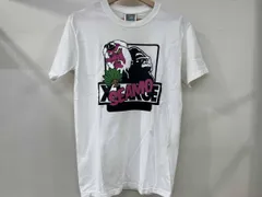 X-LARGE エクストララージ SEAMOコラボTシャツ サイン フロントプリント 半袖 S ホワイト 白 コットン 綿 0172190