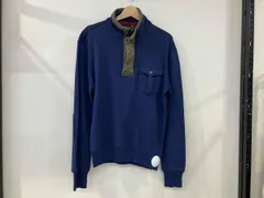 POLO RALPH LAUREN ポロラルフローレン トレーナー スウェット ハイネック ハーフジップ スナップボタン S ネイビー 紺 綿 フィリピン製