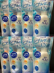 【12/28 再入荷】SKIN AQUA スーパーモイスチャーUVジェル ヒアルロン酸配合 大容量ポンプ　8本セット