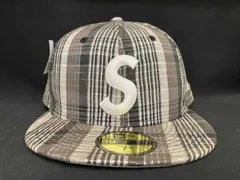supreme シュプリーム NEW ERA ニューエラ 59FIFTY 7 1/2 チェック柄 コットン 綿 ポリエステル バングラデシュ製