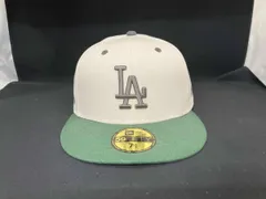 NEW ERA ニューエラ キャップ 59fifty ロサンゼルス・ドジャース ストーン ダークグリーンバイザー size:7 1/4