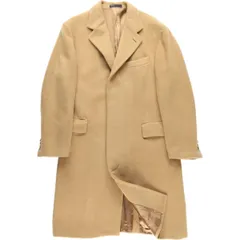 古着 ラルフローレン Ralph Lauren POLO by Ralph Lauren ウール チェスターコート ロング コート イタリア製 メンズM相当/eaa603623