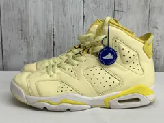 【鑑定済み】Nike GS AirJordan 6 Retro Dynamic Yellow Floral スニーカー ナイキ エアジョーダン6 レトロ 543390-800 size24.5㎝