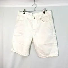 UNIQLO ユニクロ デニムショートパンツ ホワイト Mサイズ □〇