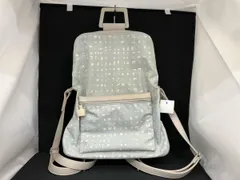 ear PAPILLONNER イア パピヨネ 3way リュック ショルダーバッグ ハンドバッグ 総柄 水色 EAZ1041512A0001