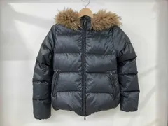 DUVETICA デュベティカ Adhara D.030.04 アダラ ダウンジャケット ファー サイズ40 ブラック ナイロン ダウン フェザー ラクーン MFN-1001R