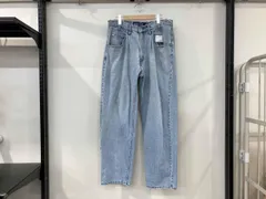 Levi's リーバイス SilverTab シルバータブ バギーパンツ デニム ジーンズ W33 L30 水色 ライトブルー コットン100% メンズ 90s 破れ有り