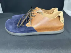 BIRKENSTOCK ビルケンシュトック MONTANA モンタナ シューズ ブーツ サイズ27cm ネイビー ブラウン スエード x レザー メンズ