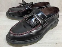 Dr. Martens ADRIAN 本革 レザー タッセル ローファー ドクターマーチン エイドリアン バーガンディ シューズ 靴 フリンジ メンズ 27cm