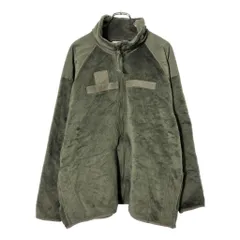 米軍実物 U.S.ARMY ECWCS GEN3 level3 フリースジャケット ミリタリー セージグリーン(メンズ XX-LARGE REGULAR)中古 古着 V8382