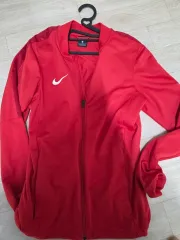 ナイキ レッド ジップアップ トレーナー ジャケット 95