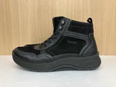 Ganter ガンター ハイカットスニーカー コンフォートシューズ レザー スエード ハイカットブーツ サイズUK7.5 ブラック 通年