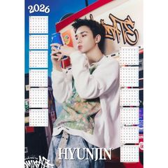 チャウヌ ASTRO アストロ 2026 ラミネート カレンダー はがきサイズ 韓