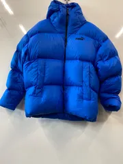 ピ327⚫︎PUMA⚫︎プーマ⚫︎アウター⚫︎ダウンジャケット⚫︎フェザー10％ダウン⚫︎sizeL⚫︎青
