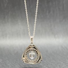 碌山 ROKUZAN シルバーネックレス オニキス マーカサイト オパール