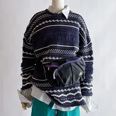 UNITED COLORS OF BENETTON オールド ベネトン ヴィンテージ コットンニット ヴィンテージセーター 古着ニット ビンテージ イタリア製 ユーロヴィンテージ コットンセーター