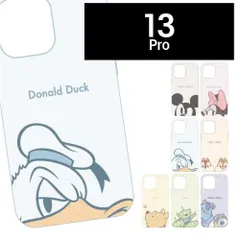 ディズニー iPhone13Pro ソフトケース DN-871 /ミッキーマウス ミニーマウス ドナルドダック チップ＆デール くまのプーさん エイリアン サリー＆マイク