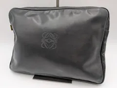 LOEWE　ロエベ　クラッチバッグ　アナグラム　レザー　5364