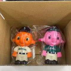 サトちゃん マリナーズ サトコちゃん 貯金箱 1点 ピンク 2002年 非売品