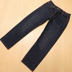 )315★ リーバイス 505 ビッグE レギュラーストレート ウォーム デニムパンツ W33 WARM 保温 ストレッチ ユーズド加工 古着