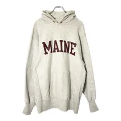 90年代 USA製 Champion チャンピオン REVERSE WEAVE リバースウィーブ スウェットパーカー グレー(メンズ XL)中古 古着 V9079