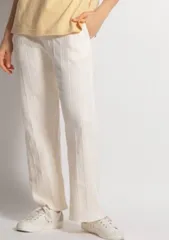 niko and ... 変形リブストレートパンツ