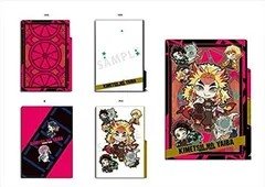 ぴた！でふぉめ 鬼滅の刃 無限列車3ポケットクリアファイル グッズ 竈門炭治郎 我妻善逸 嘴平伊之助 煉獄杏寿郎 猗窩座 魘夢