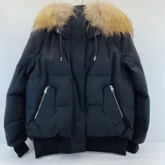 ■MACKAGE マッカージュ NEFI-FZ フライト ダウンジャケット 11752240 L/Gサイズ ブラック レディース 美品■のサムネイル