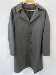 ピ329⚫︎GU⚫︎ジーユー⚫︎ロングコート⚫︎アウター⚫︎メンズ⚫︎sizeS⚫︎カーキx黒