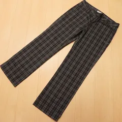 )312★ 良品 OAKLEY オークリー 421782JP ストレッチパンツ チェック柄 34 ゴルフウェア メンズ 中古