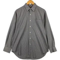 古着 ラルフローレン Ralph Lauren POLO by Ralph Lauren ANDREW 長袖 ストライプシャツ メンズM相当/eaa598105