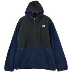 古着 ザノースフェイス THE NORTH FACE デナリフーディー ナイロンxフリースパーカー メンズXL相当/eaa598735