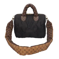 ルイヴィトン スピーディバンドリエール25 LVピロー ショルダーバッグ ナイロン M59008 ブラック レディース  LOUIS VUITTON  中古 ルイヴィトン  ルイ ヴィトン